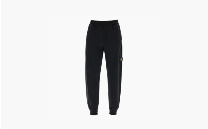 Stone Island Casual Pants Mens Black 