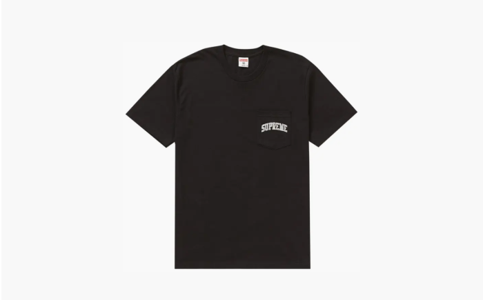 Supreme Nfl X Raiders X '47 Pocket Tee Black  Supreme Nfl X Raiders X '47 Pocket Tee Black