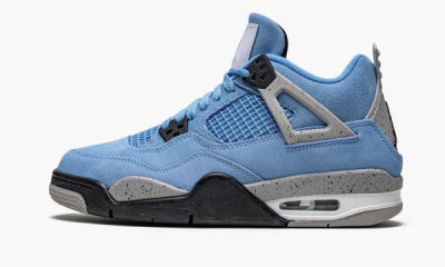 Jordan 4 Retro GS "University Blue" - 4Y