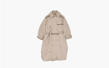 Acne Studios Technical Trench Coat Beige 