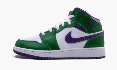 Air Jordan 1 Mid (GS) "Hulk" - 4Y