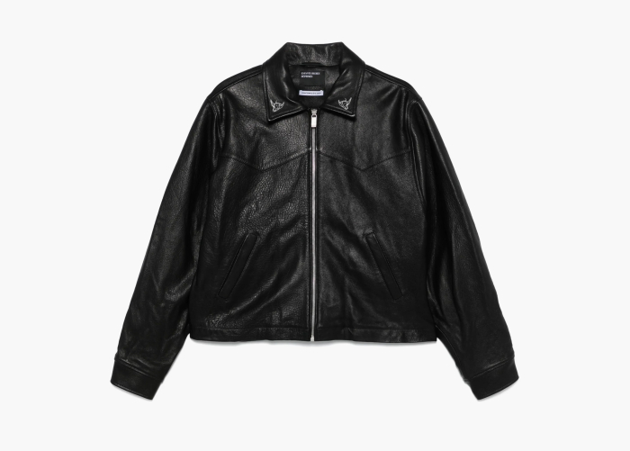 Enfants Riches Déprimés Principe De L'amour Western Jacket Black/Ivory  Enfants Riches Déprimés Principe De L'amour Western Jacket Black/Ivory