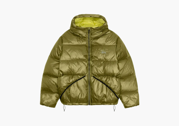Stussy Down Parka Micro Ripstop Olive  Stussy Down Parka Micro Ripstop Olive