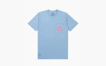 Chrome Hearts Stadium Miami Exclusive Horseshoe T-Shirt Blue 