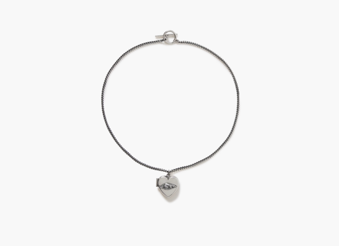 Enfants Riches Déprimés Rat Medallion Pendant Necklace Silver  Enfants Riches Déprimés Rat Medallion Pendant Necklace Silver