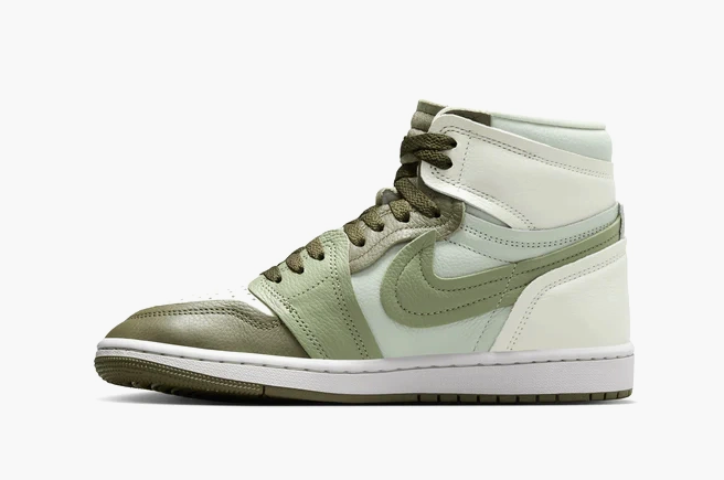 Air Jordan 1 High Method of Make WMNS  "Medium Olive Oil Green" 