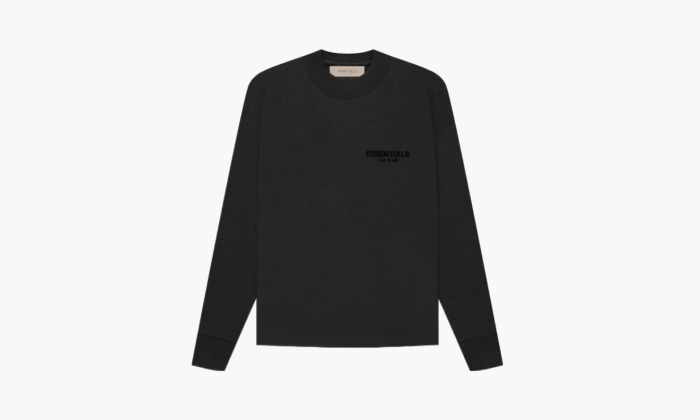 Fear Of God Essentials Long Sleeve Ss22 Tee Stretch Limo  Fear Of God Essentials Long Sleeve Ss22 Tee Stretch Limo