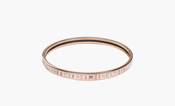 Hermès Bricole bangle Canada Pink  Hermès Bricole bangle Canada Pink
