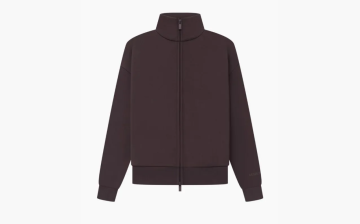 Fear of God Essentials Womens Fullzip Jacket Plum 