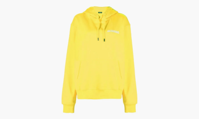 Jacquemus Le Sweatshirt Hooded Sweatshirt Yellow  Jacquemus Le Sweatshirt Hooded Sweatshirt Yellow