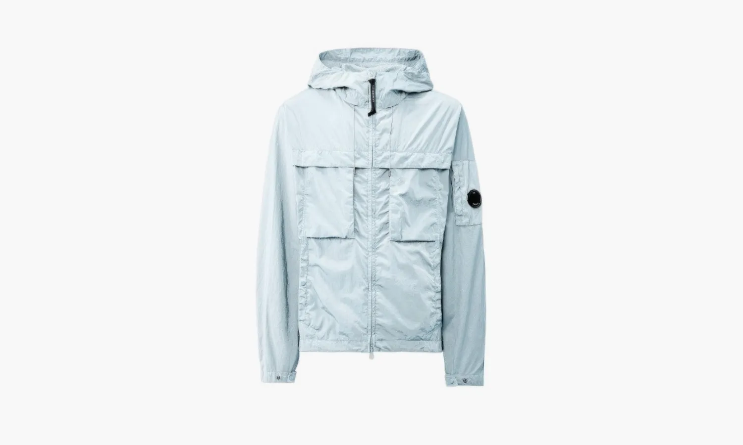 C.P. Company Chrome R Hooded Jacket Light Blue  C.P. Company Chrome R Hooded Jacket Light Blue
