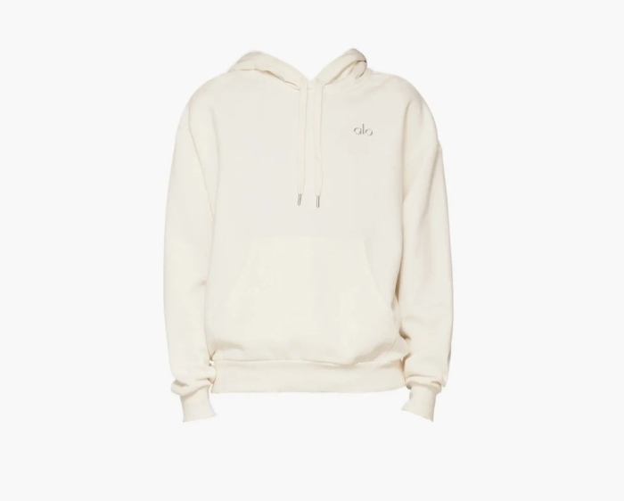 Alo Yoga Accolade Hoodie Ivory  Alo Yoga Accolade Hoodie Ivory