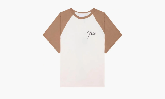 RHUDE Raglan Tee Vintage Red / Vintage White  RHUDE Raglan Tee Vintage Red / Vintage White