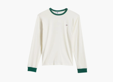 Adidas Originals x Clot Rib Long-Sleeved T-Shirt White 