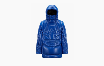 Moncler X Adidas Originals Chambery Short Down Jacket Blue 