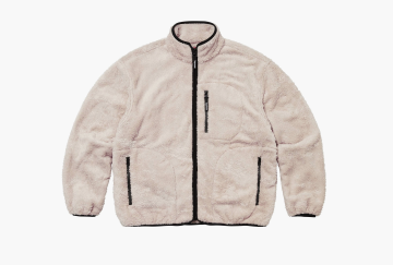 Supreme Kate Moss Fleece Jacket Natural 