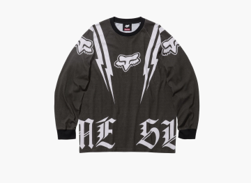 Supreme x Fox Racing L/S Top Black 