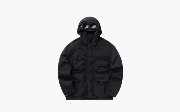 C.P. Company Outerwear Medium Jacket Black 