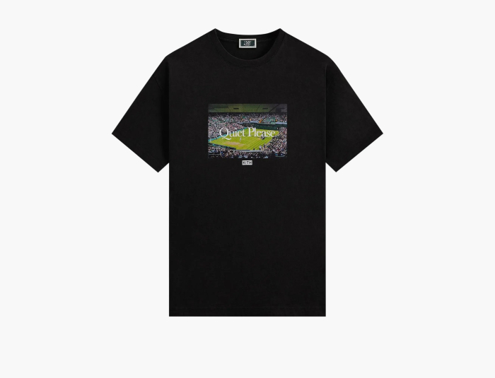 Kith x Wilson Stadium Tee Black  Kith x Wilson Stadium Tee Black
