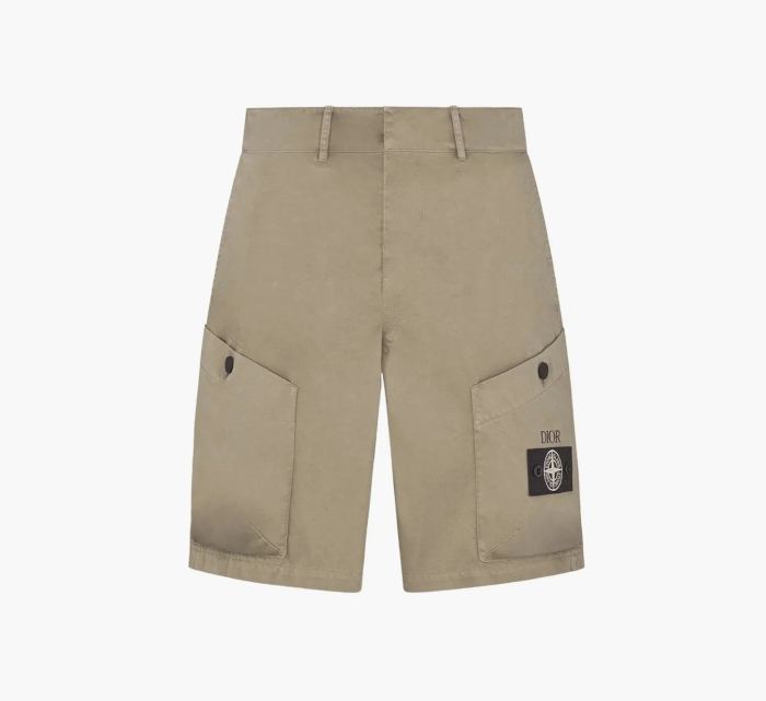 Dior x Stone Island Bermuda Shorts Brown 