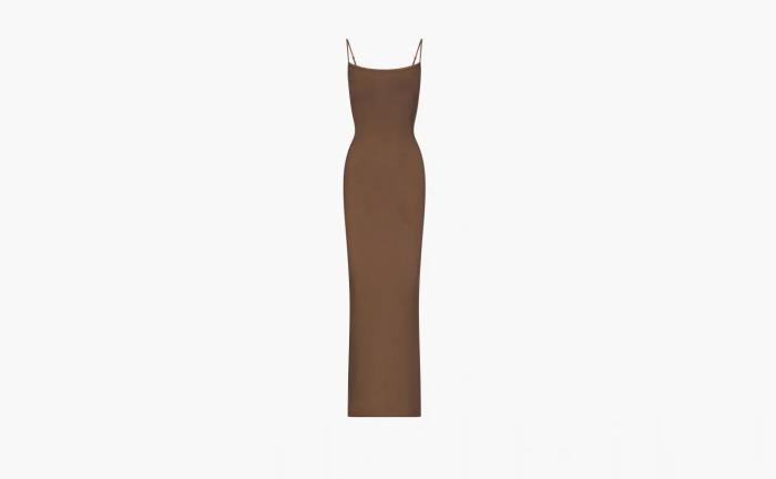 Skims Soft Lounge Long Dress Oxide  Skims Soft Lounge Long Dress Oxide