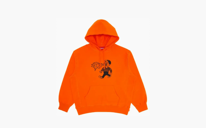 Supreme x Homerun Hooded Sweatshirt Orange 