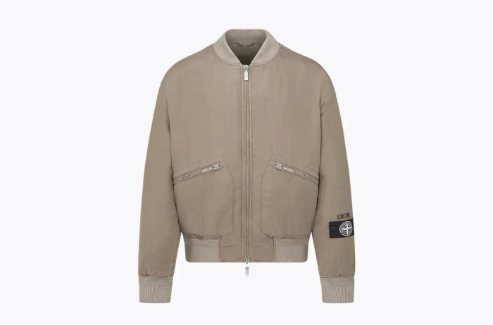 Dior x Stone Island Bomber Jacket Brown 