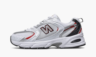New Balance 530 "White Silver Red" - 5 US New Balance 530 "White Silver Red" - 5 US