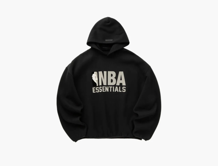 Fear of God Essentials x NBA Hoodie Black 