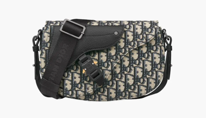 Dior Saddle Messenger Beige Calfskin 