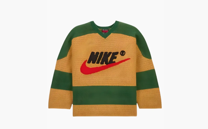 Nike Cpfm X Nike Crochet Hockey Sweater Yellow/Green 