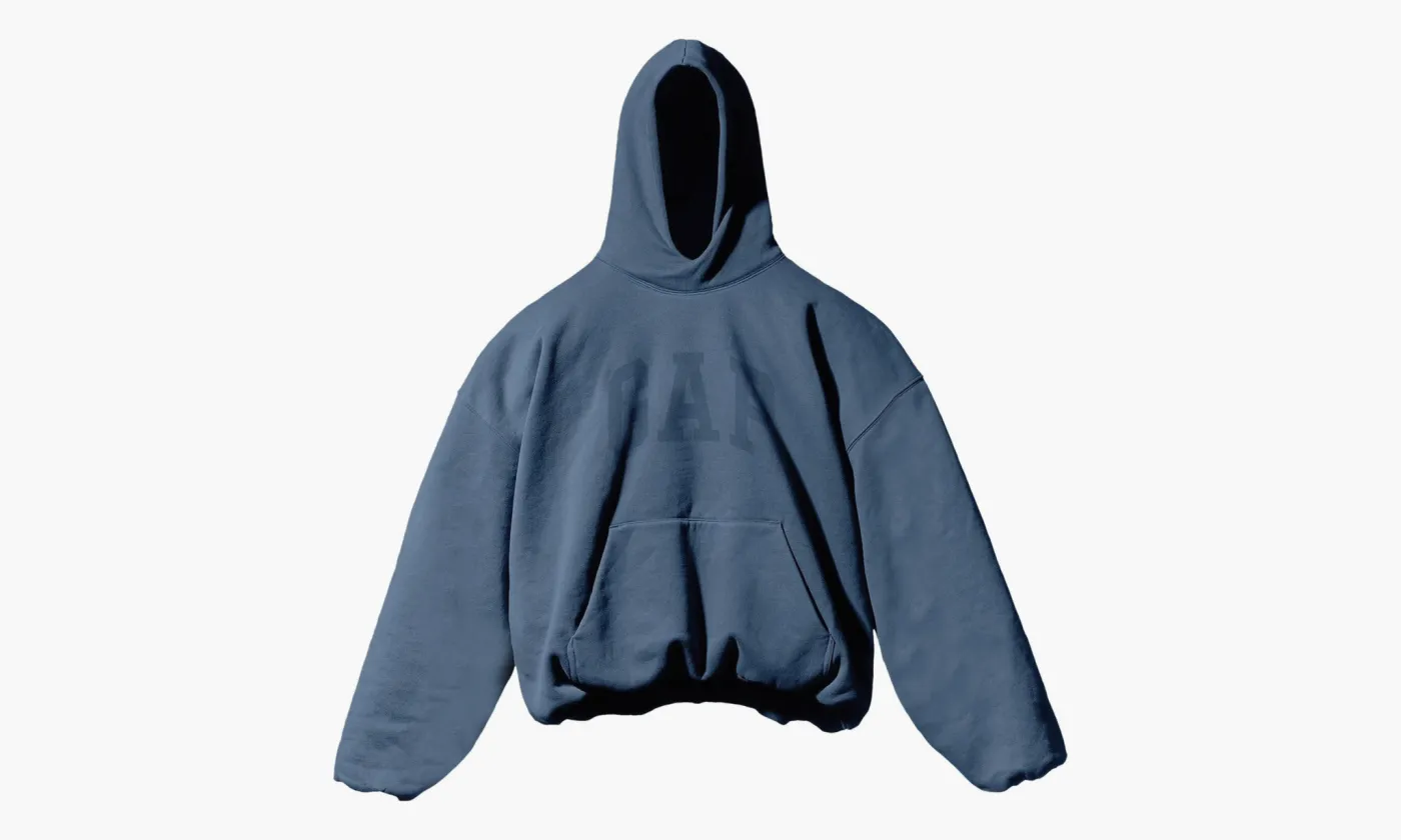 Худи Yeezy X GAP X Balenciaga Dove Hoodie Dark Blue оригинал
