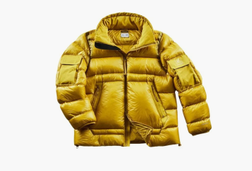 Spyder x C.P. Company Pertex Quantum Puffer Jacket Yellow Moss 