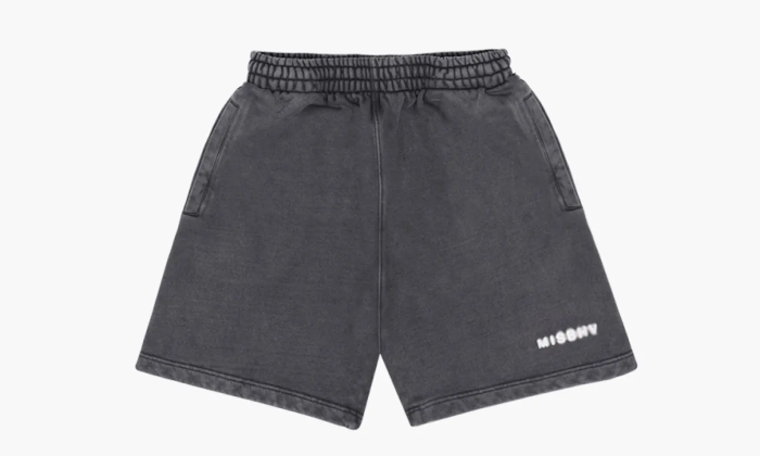 Misbhv Shorts Washed Black  Misbhv Shorts Washed Black