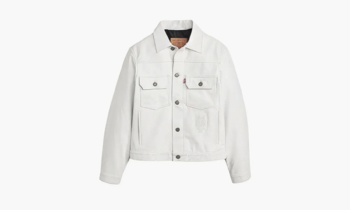 Stussy X Levi's Jacket White  Stussy X Levi's Jacket White