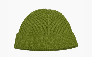 Chrome Hearts Cross Button Cashmere Knit Cap Green 