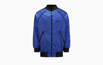 Moncler x Adidas Originals Seelos Bomber Jacket Blue 