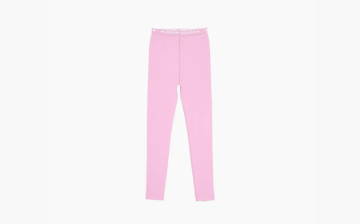 Chrome Hearts Logo Leggings Baby Pink 