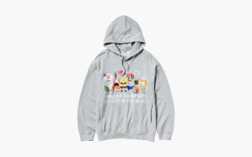 Uniqlo x CPFM Spongebob Squarepants Hoodie Gray 