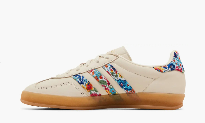 Liberty London x Adidas Gazelle Indoor WMNS  "Floral Embroidery - Off White" 