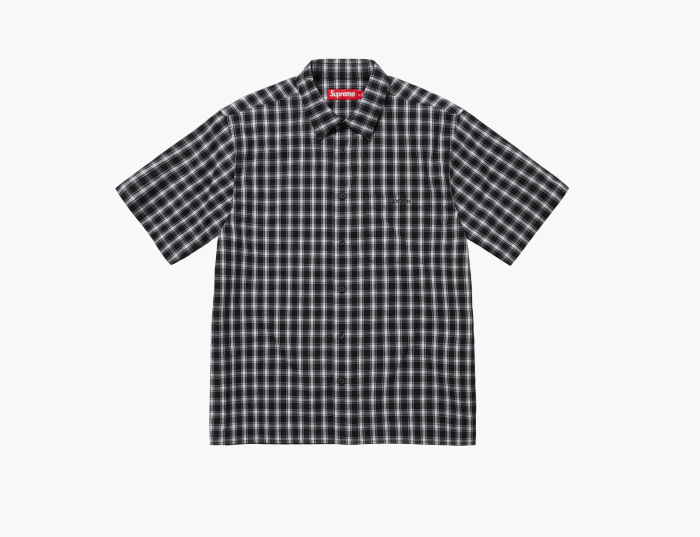 Supreme Mini Plaid S/S Shirt "Black" 