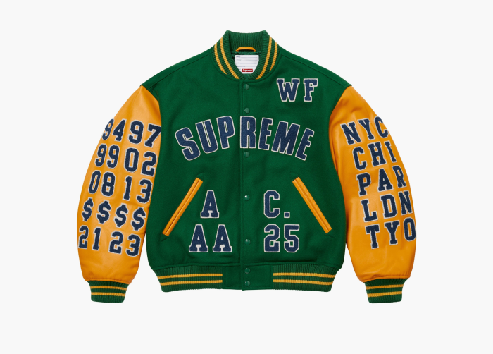 Supreme Praises Varsity Jacket "Green" 