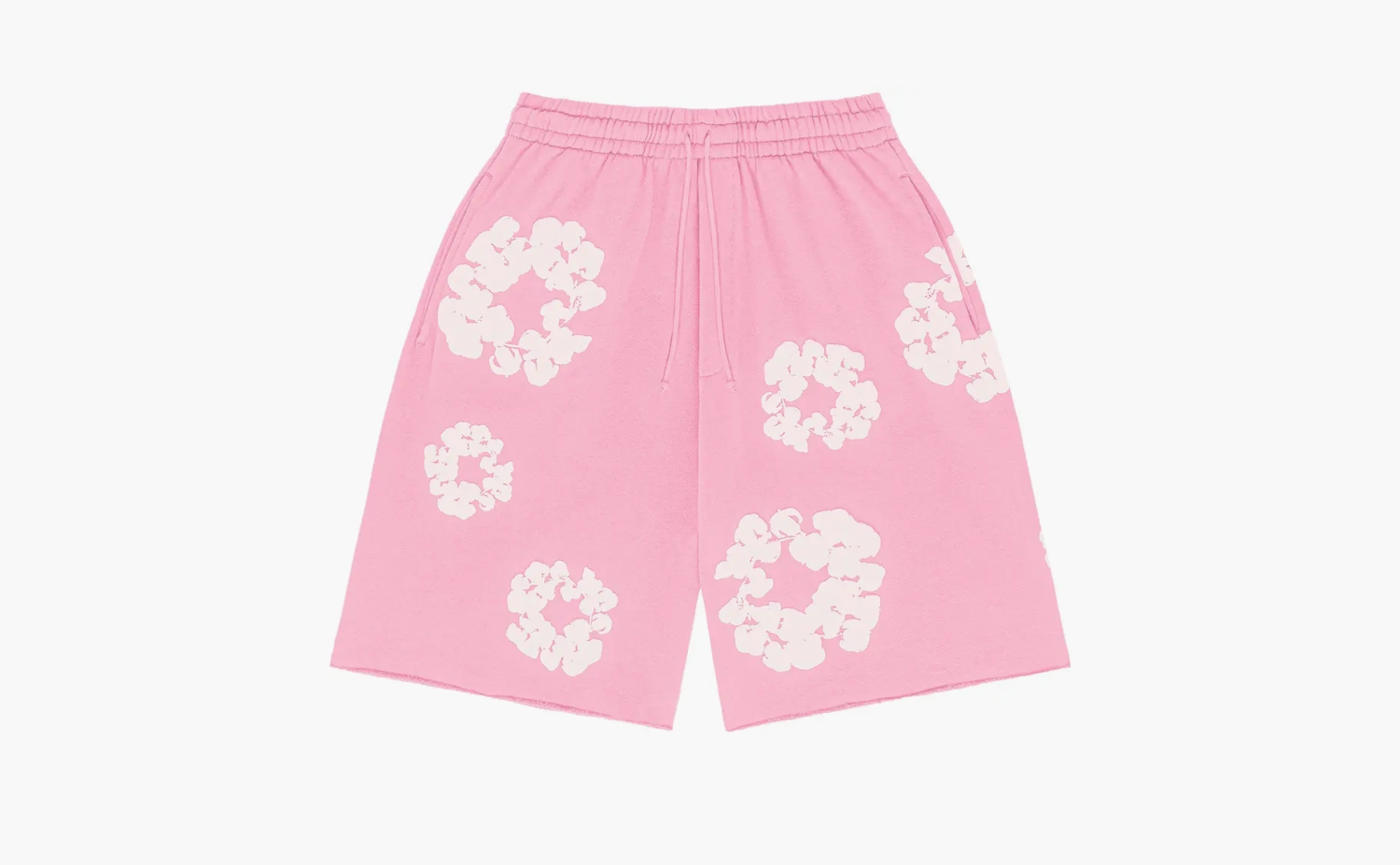 Denim Tears The Cotton Wreath Shorts Pink  Denim Tears The Cotton Wreath Shorts Pink