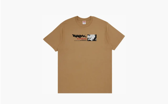 Supreme x Zoo York Dynasty Tee Khaki  Supreme x Zoo York Dynasty Tee Khaki