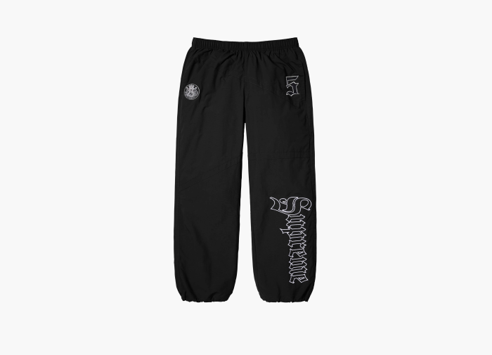 Supreme Old English Track Pant  "Black" 