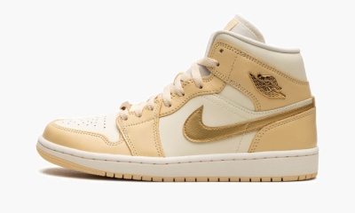 AIR JORDAN 1 MID WMNS "Pale Vanilla" - 5W