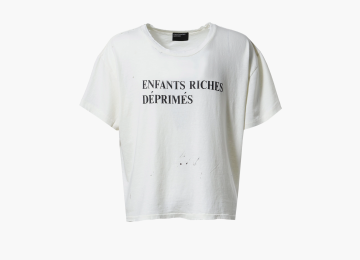Enfants Riches Déprimés Classic Logo T-Shirt Dirty White  Enfants Riches Déprimés Classic Logo T-Shirt Dirty White