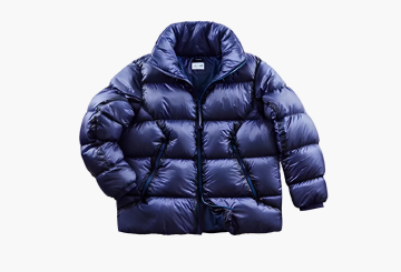 Spyder x C.P. Company D.D. Shell Puffer Jacket Blue 