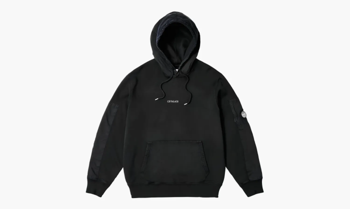 PALACE X C.P. Company Hood Black 