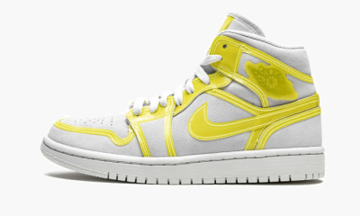 AIR JORDAN 1 MID LX MNS WMNS "Opti Yellow" - 5W